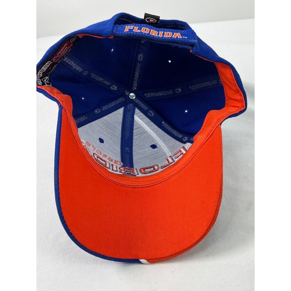 Florida Gators Blue & Orange Colosseum Adjustable Baseball Cap 100% Cotton - Picture 6 of 6